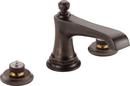 Brizo Venetian Bronze Two Handle Widespread Bathroom Sink Faucet Handles Sold Separately 