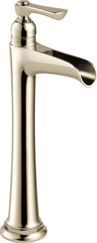 Brizo Polished Nickel Single Handle Vessel Filler Bathroom Sink Faucet Lever Handle 