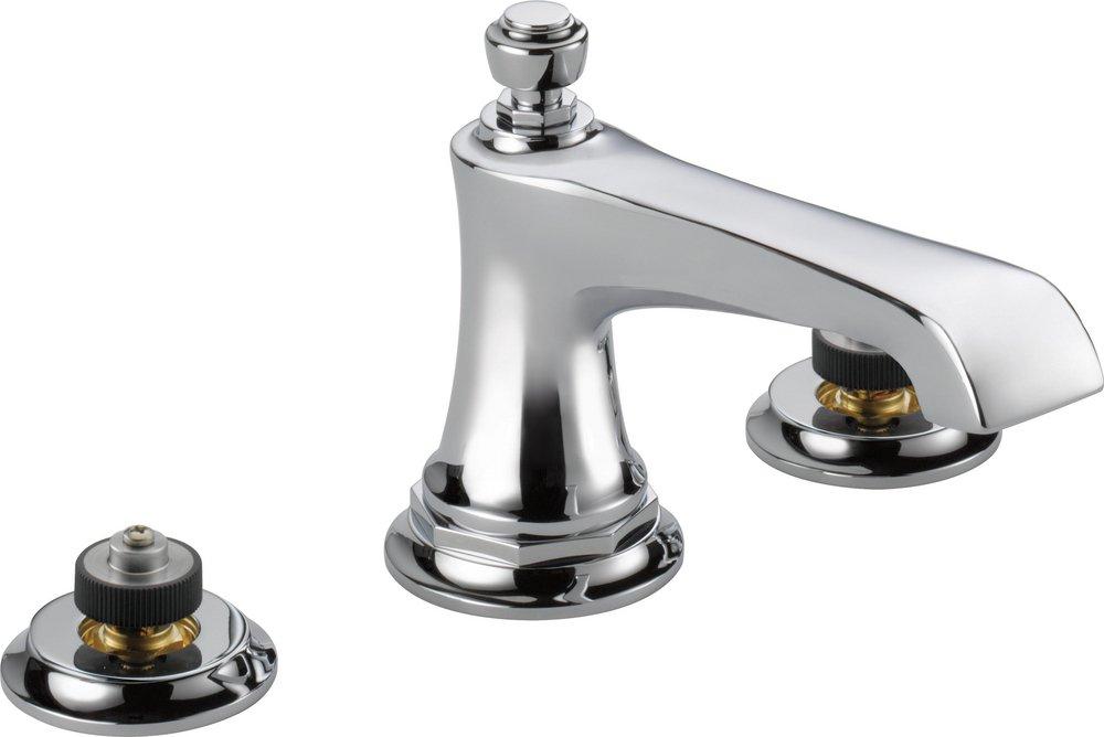 Brizo Chrome Two Handle Widespread Bathroom Sink Faucet Handles Sold Separately 