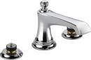 Brizo Chrome Two Handle Widespread Bathroom Sink Faucet Handles Sold Separately 