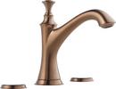 Two Handle Widespread Bathroom Sink Faucet with Pop-Up Drain Assemblyin  Brilliance Brushed Bronze (Handles Sold Separately)