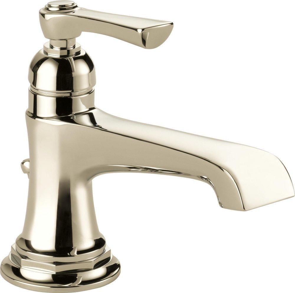 Brizo Polished Nickel Single Handle Monoblock Bathroom Sink Faucet Lever Handle 