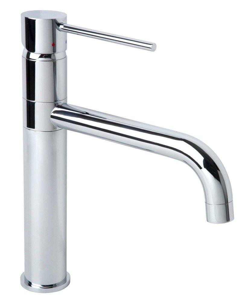 Symmons Industries Polished Chrome 1-Hole Kitchen Faucet with Lever Handle 
