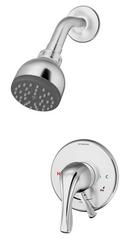 Two Handle Single Function Shower Faucet in Polished Chrome (Trim Only)