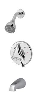 Single Handle Single Function Shower System in Polished Chrome