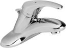 Single Handle Lever Deck Mount Service Faucet in Polished Chrome