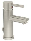 Symmons Industries Satin Nickel Single Handle Widespread Bathroom Sink Faucet 
