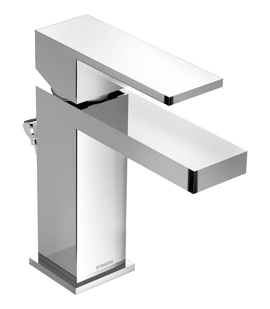 Symmons Industries Polished Chrome Single Handle Monoblock Bathroom Sink Faucet 