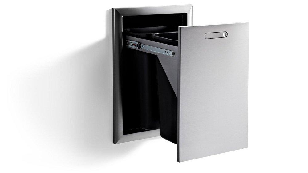 Lynx Grills Outdoor Trash and Recycle Center 