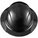Lift Safety Black Hard Hat in Matte Black 