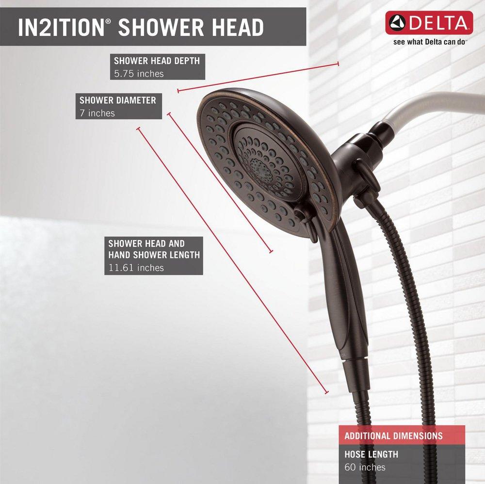 Delta Faucet Venetian Bronze Multi Function Hand Shower 