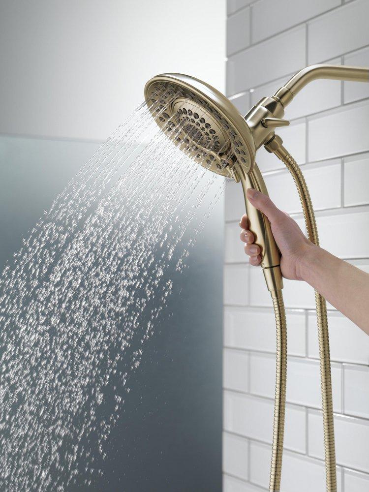 Delta Faucet Brilliance Champagne Bronze Multi Function Hand Shower 