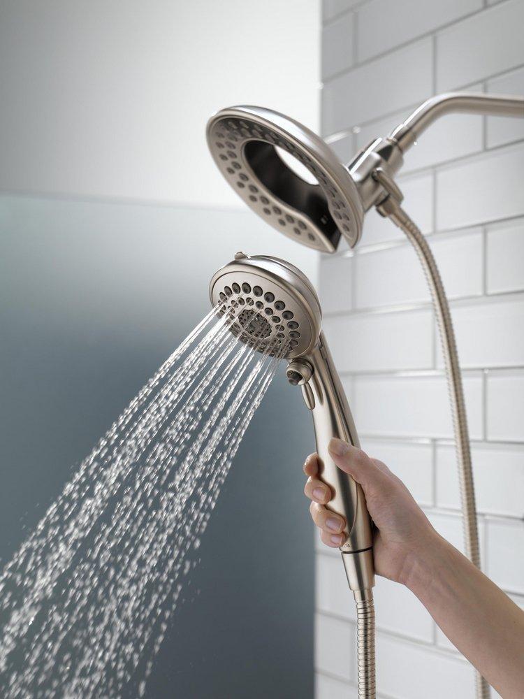 Delta Faucet Brilliance Stainless Multi Function Hand Shower 