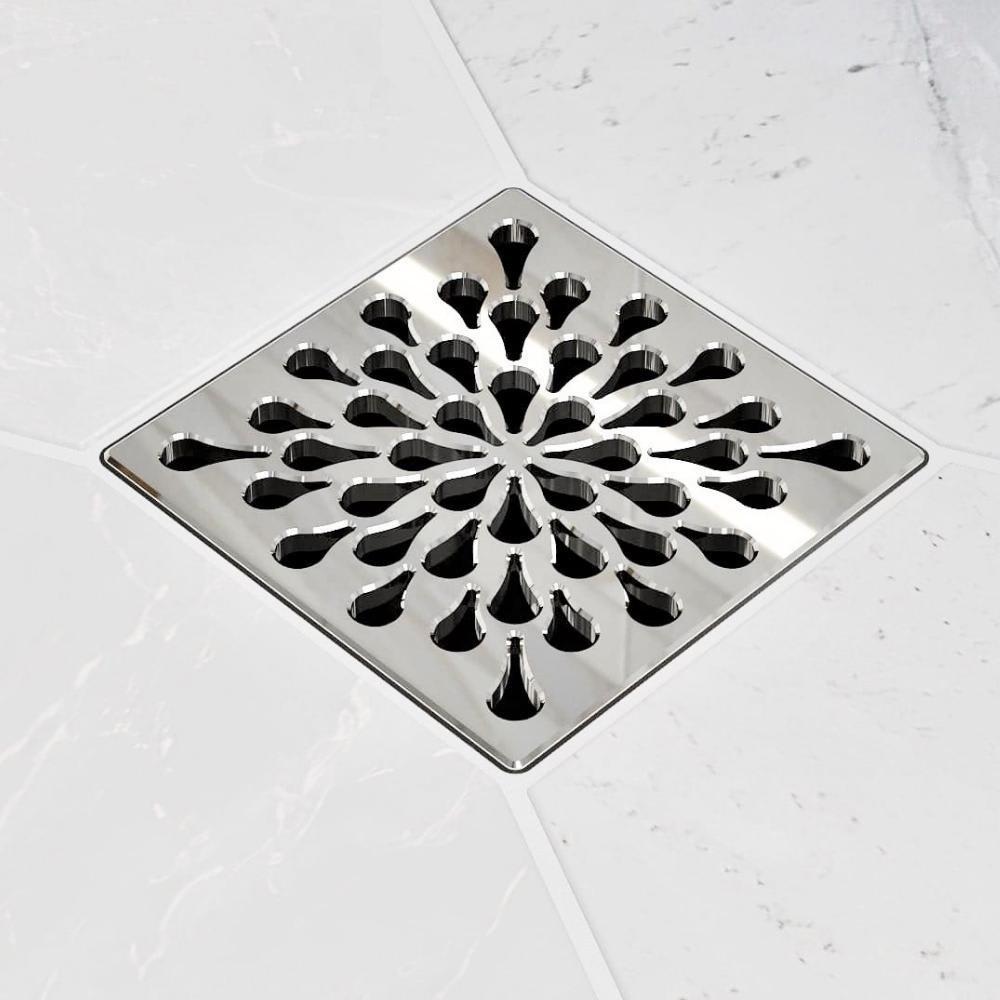 Ebbe America Polished Chrome Stainless Steel Grate 