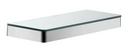 AXOR Polished Chrome 11-81/100 in. Rectangular Shower Shelf 