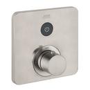 Single Function Thermostatic Trim in Brushed Nickel