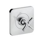 AXOR StarLight&reg; Chrome Volume Control Trim with Single Cross Handle 