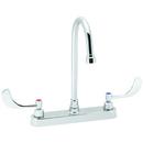 Speakman Polished Chrome Two Handle Widespread Bathroom Sink Faucet 