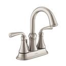 Two Handle Centerset Bathroom Sink Faucet in Spot Resist™ Brushed Nickel