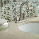 Moen Spot Resist&trade; Brushed Nickel Two Handle Centerset Bathroom Sink Faucet 