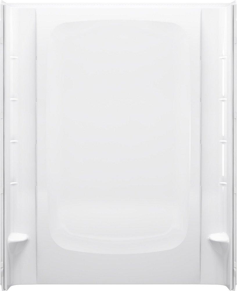 Sterling White 60 in. Shower Wall in White 