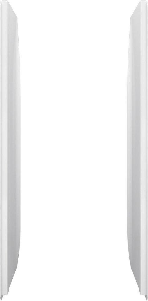 Sterling White 34 in. Shower Wall in White 
