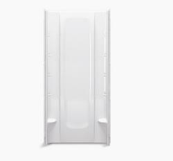 36 x 72-5/8 in. Shower Back Wall in White