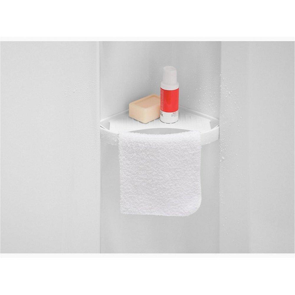 Sterling White 72-5/8 in. Shower Wall in White 