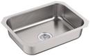 Sterling Luster Stainless Steel 23-3/8 x 17-11/16 in. No Hole Stainless Steel Single Bowl Undermount Kitchen Sink 