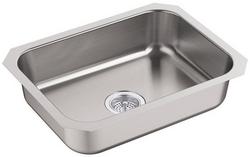 23-3/8 in. Undermount Stainless Steel Single Bowl Kitchen Sink in Luster Stainless Steel