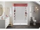 Sterling White 60 in. Shower Wall in White 