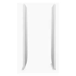 34 x 34 x 72-5/8 in. Shower End Wall Set in White