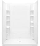 60 x 34 in. Vikrell Shower Unit in White 