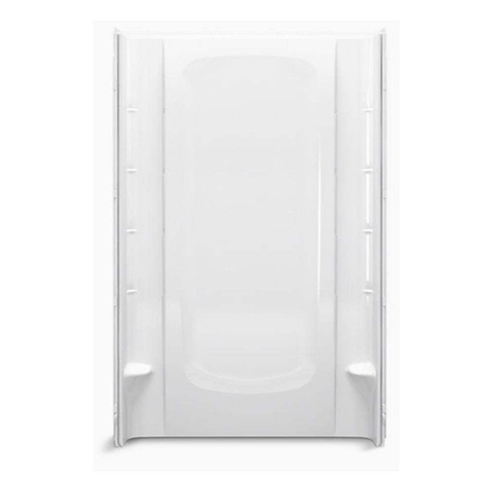 Sterling White 48 in. Shower Wall in White 