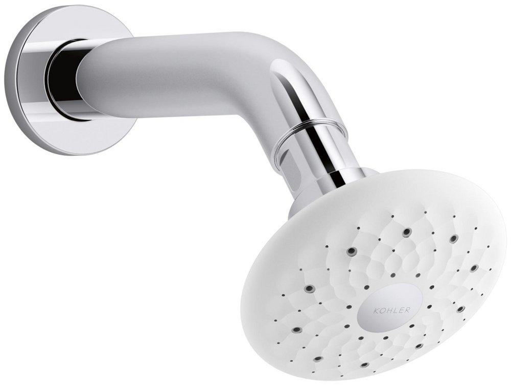 KOHLER Polished Chrome Multi Function Full Coverage, Drenching Rain and Intense Massage Showerhead 