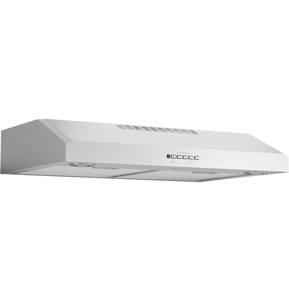 GE&reg; Stainless Steel 30 in. Under Cabinet Range Hood 