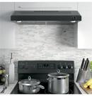 GE&reg; Black 30 in. Under Cabinet Range Hood 