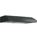 GE&reg; Black on Black 30 in. Under Cabinet Range Hood 