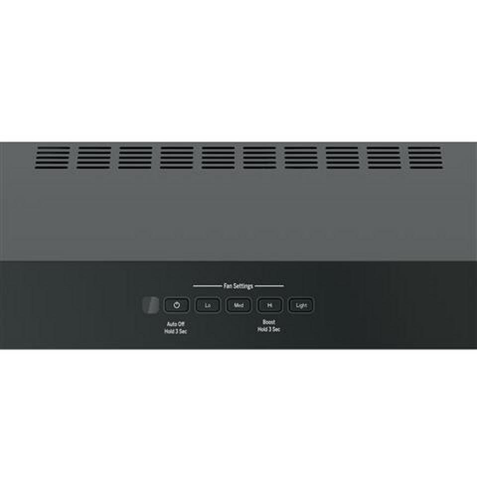 GE&reg; Black on Black 30 in. Under Cabinet Range Hood 
