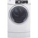8.3 cf Front Load Electric Dryer with Steam in White