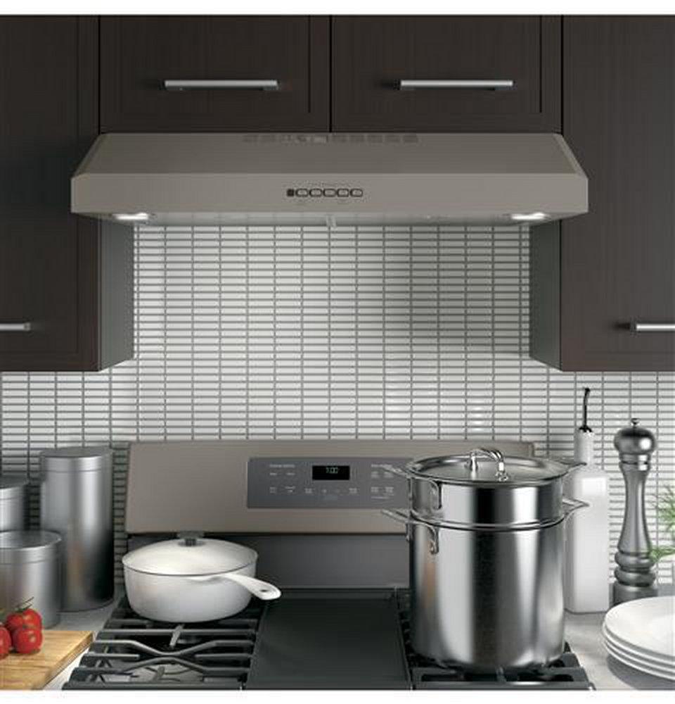GE&reg; Slate 30 in. Under Cabinet Range Hood 