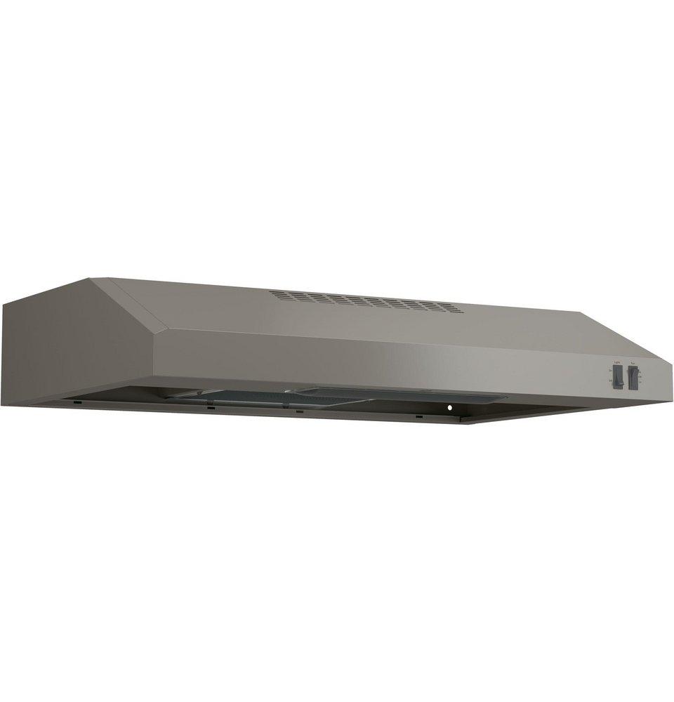 GE&reg; Fingerprint Resistant Slate 30 in. Under Cabinet Range Hood 