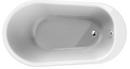 JACUZZI&reg; White 59 x 32 in. Freestanding Bathtub with End Drain 