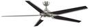 Fanimation Brushed Nickel 14-63/100 in. 40W 5-Blade Ceiling Fan with LED Light 