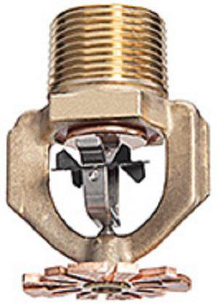 Tyco Natural Brass 3/4 in. 212F16.8K Pendent Sprinkler and Quick Response Sprinkler Head 