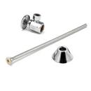 McGuire Manufacturing Chrome Plated Toilet 1/2 x 3/8 in. Supply Kit 