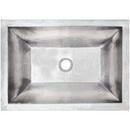 Linkasink Satin Stainless Steel 20-1/4 x 14-1/4 in. No Hole Stainless Steel Single Bowl Dual Mount Kitchen Sink 