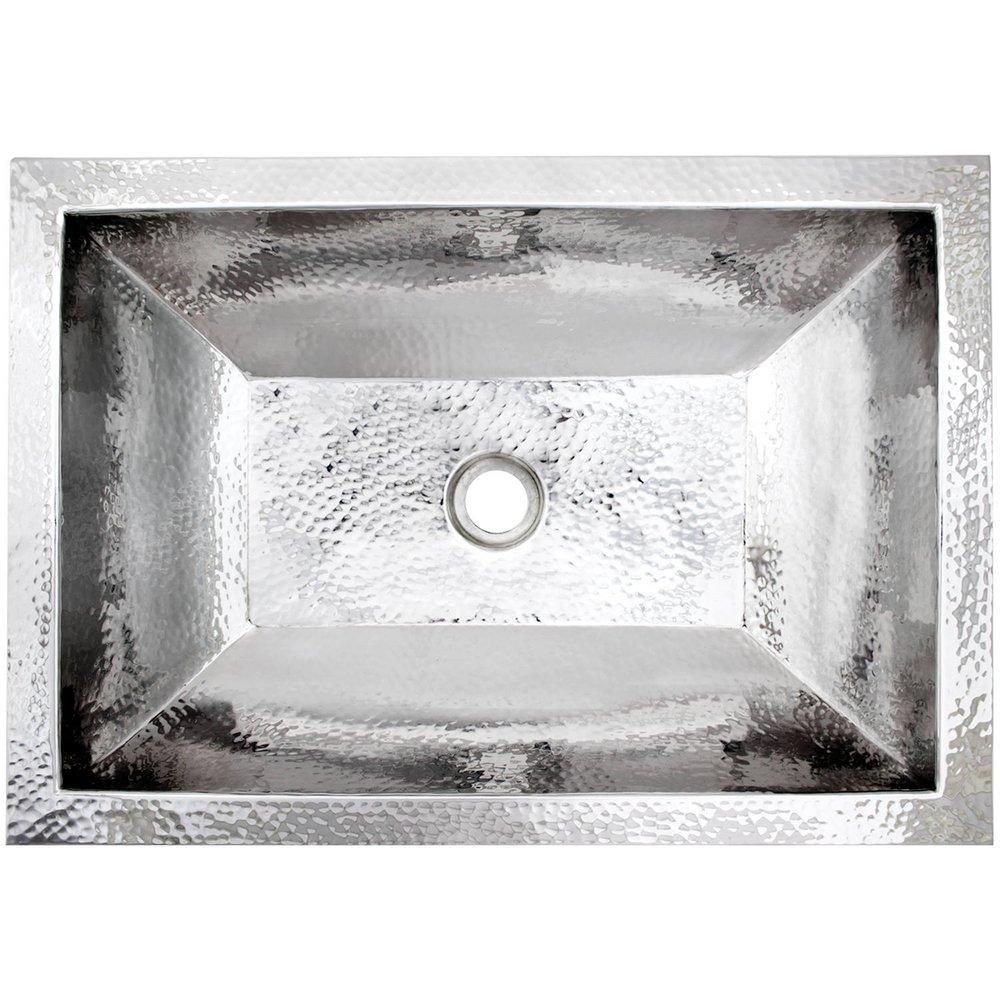 Linkasink Polished Stainless Steel 20-1/4 x 14-1/4 in. No Hole Stainless Steel Single Bowl Dual Mount Kitchen Sink 