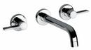Fortis Polished Chrome Double Lever Handle Bathroom Sink Faucet 
