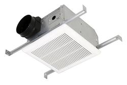 50 CFM Ceiling Mount Single-Phase Bathroom Exhaust Fan in White - Fan Only - 2.5 Sones - Energy Star Rated